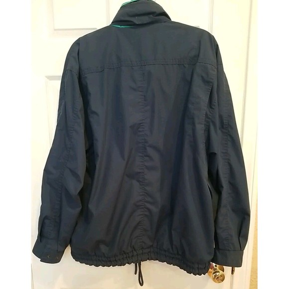 Vintage Gant Navy Green Dual Quarter Zip Jacket Coat Retro 90s Mens L Wi… - Picture 7 of 16